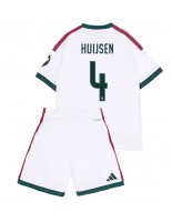 Real Madrid Dean Huijsen #4 Domácí dres pro děti 2026-27 Krátký Rukáv (+ trenýrky)